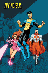INVINCIBLE OMNI-MAN ATOM EVE PRINT