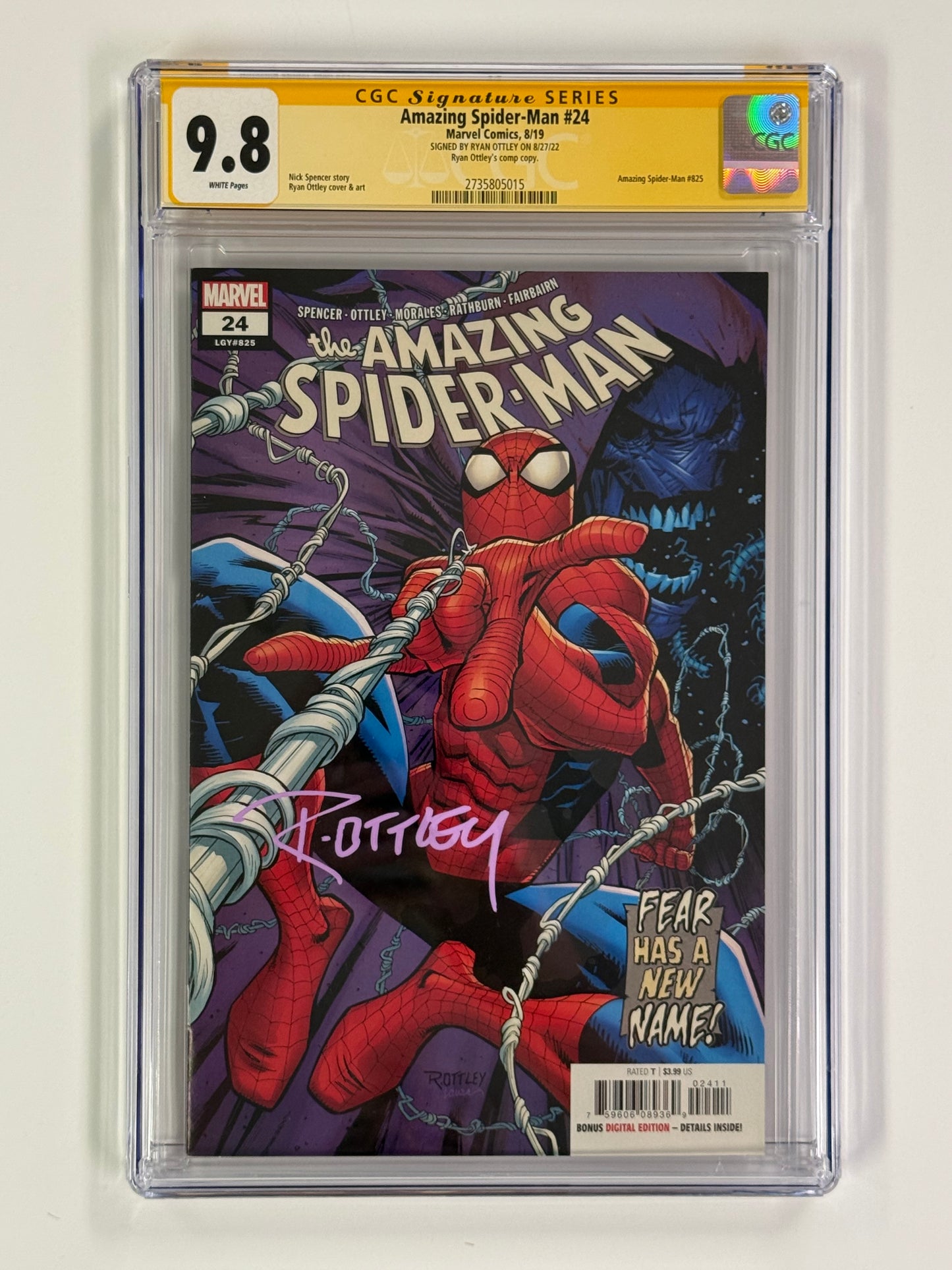 CGC SIGNATURE SERIES 9.8 - THE AMAZING SPIDER-MAN 24