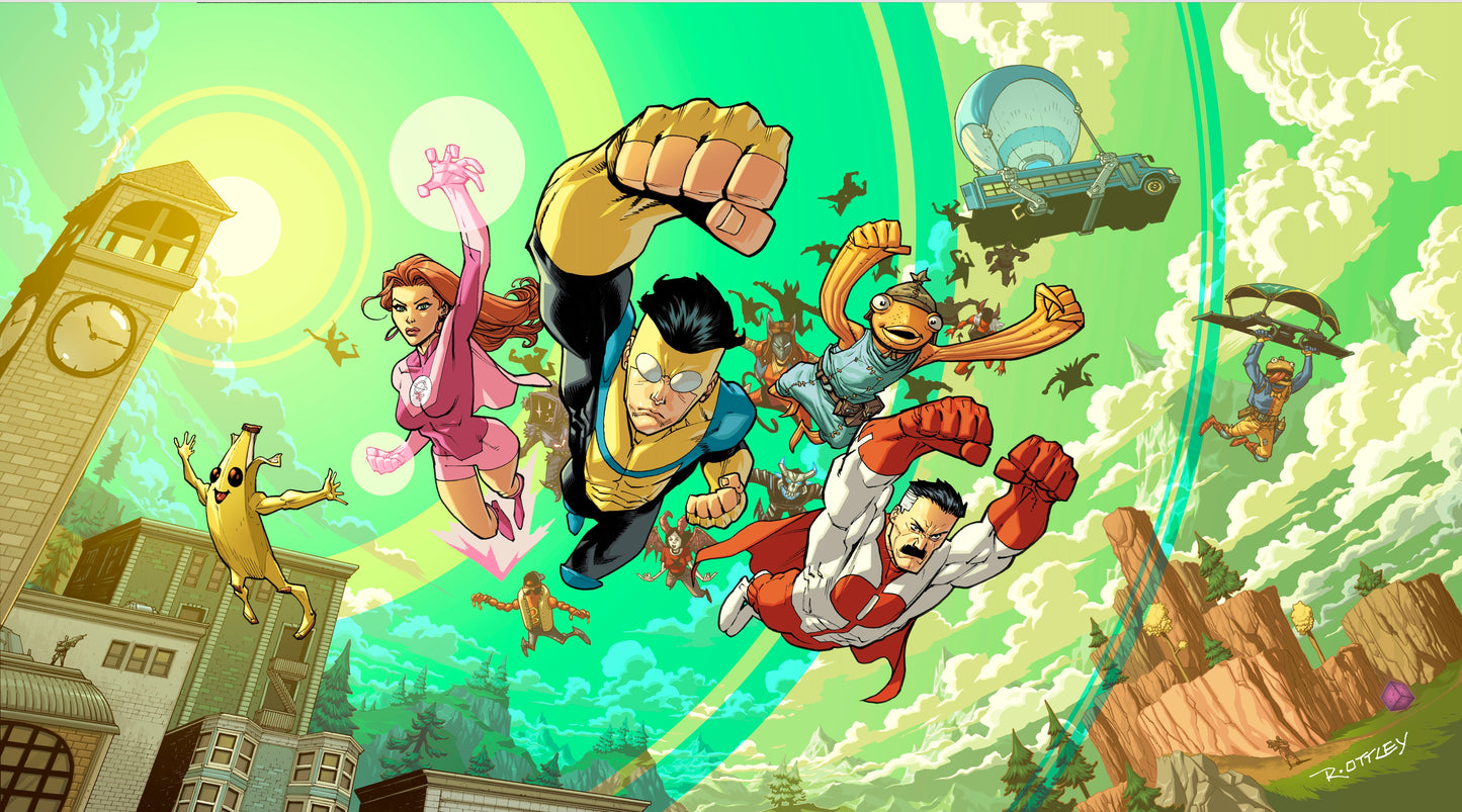 INVINCIBLE FORTNITE LOADING SCREEN PRINT