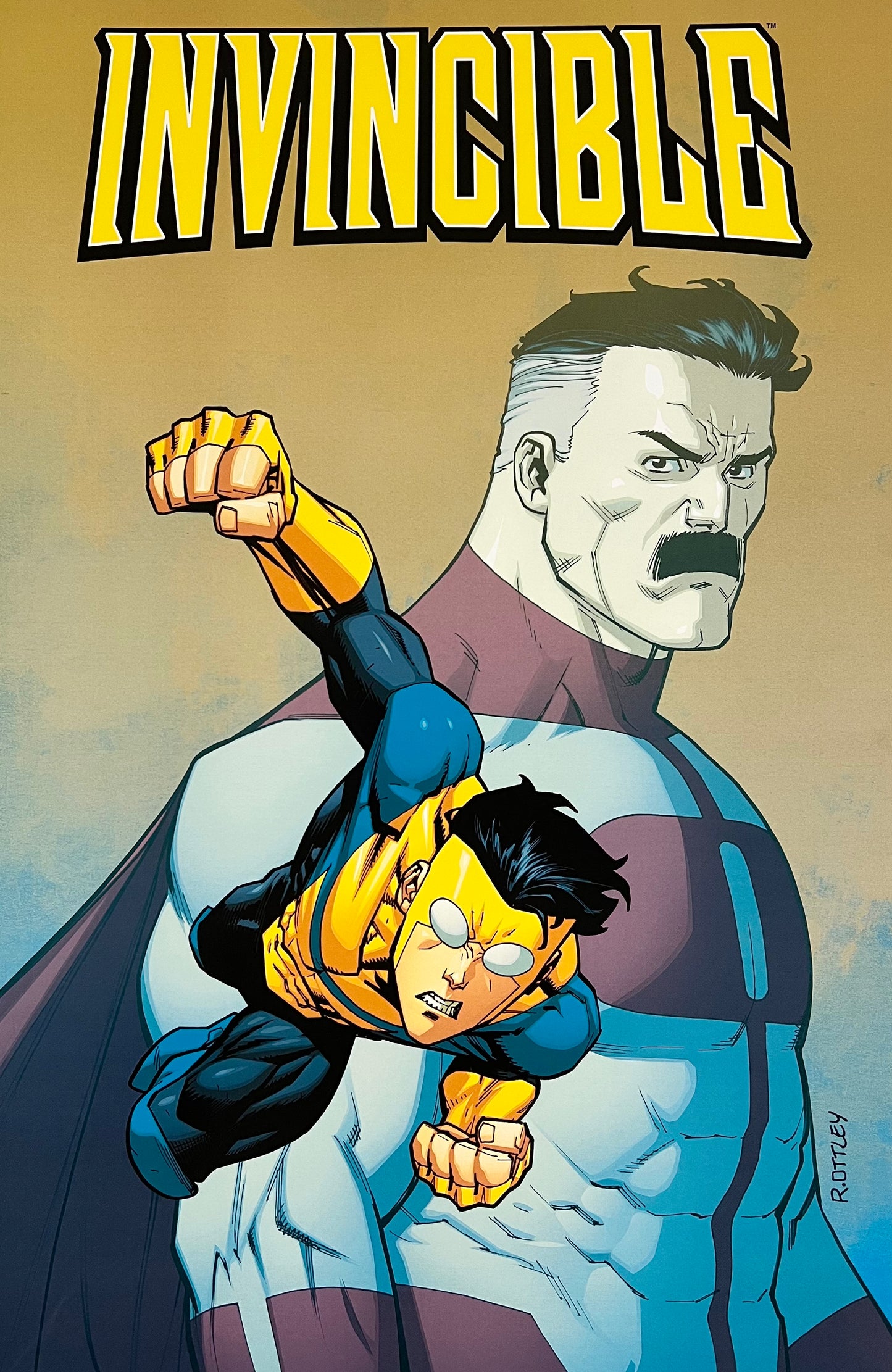 INVINCIBLE AND OMNIMAN PRINT