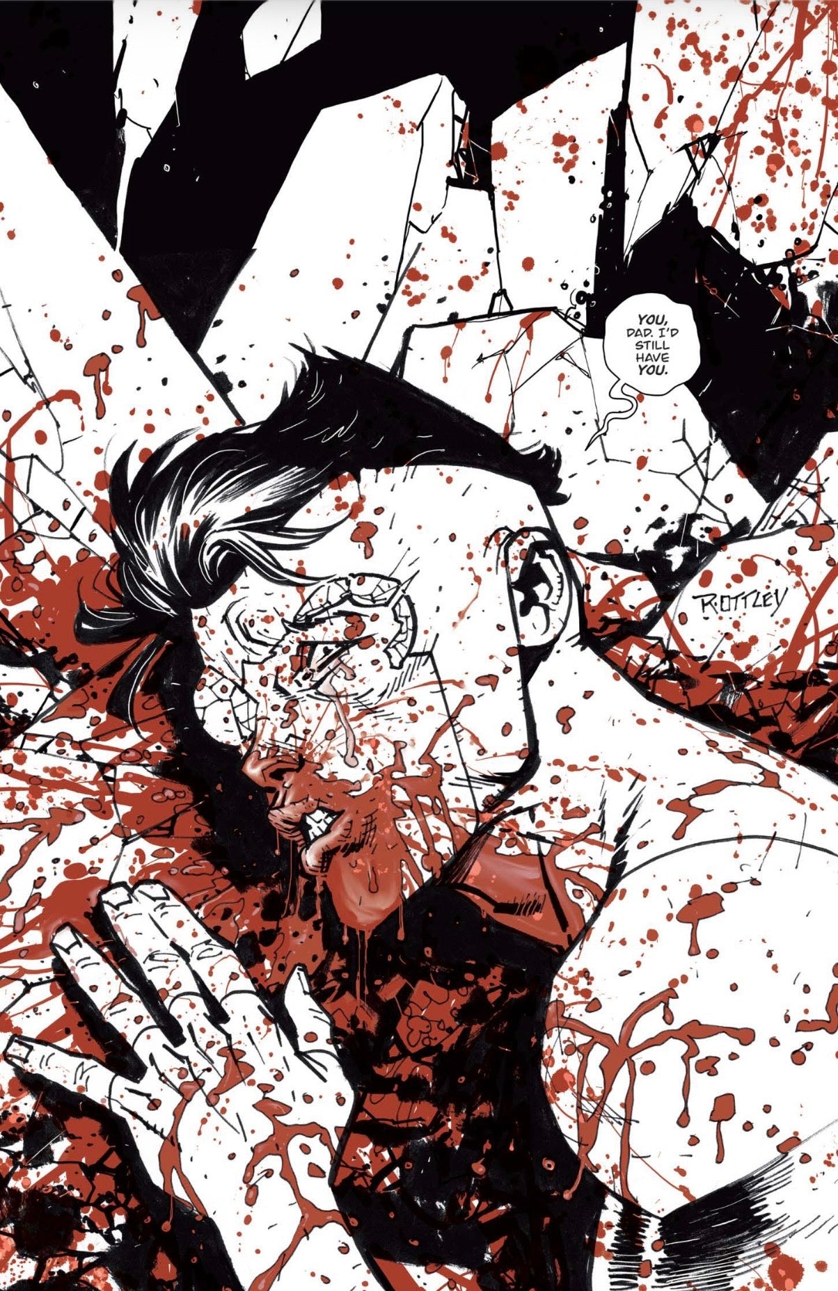 INVINCIBLE ISSUE 1 OTTLEY VARIANT PRE-ORDER (blood splatter foil)