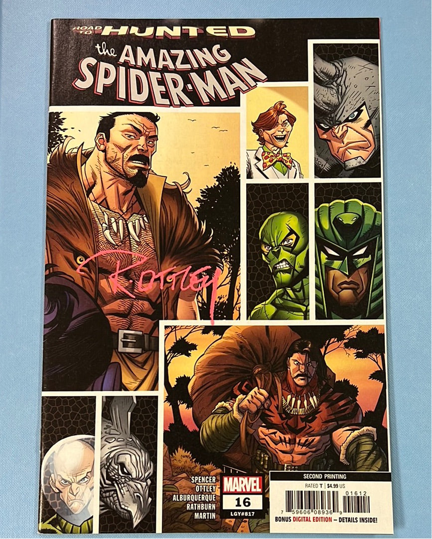 AMAZING SPIDER-MAN 16 2ND PRINTING VARIANT