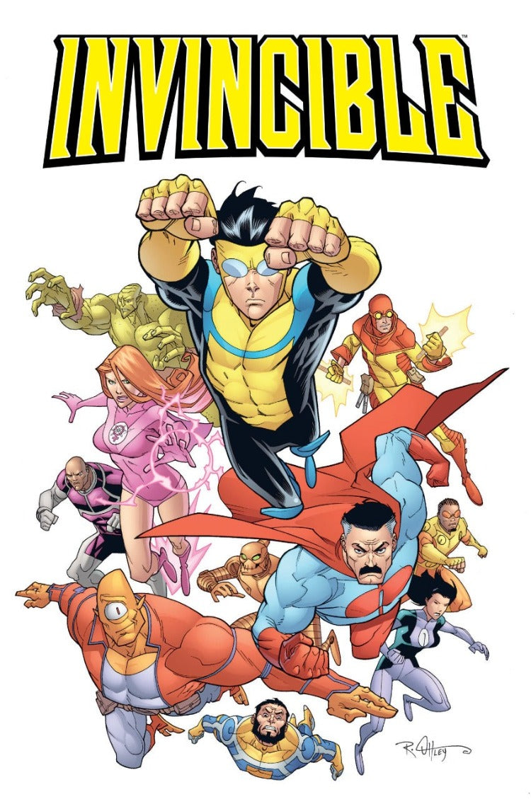 INVINCIBLE CLASSIC GROUP SHOT PRINT