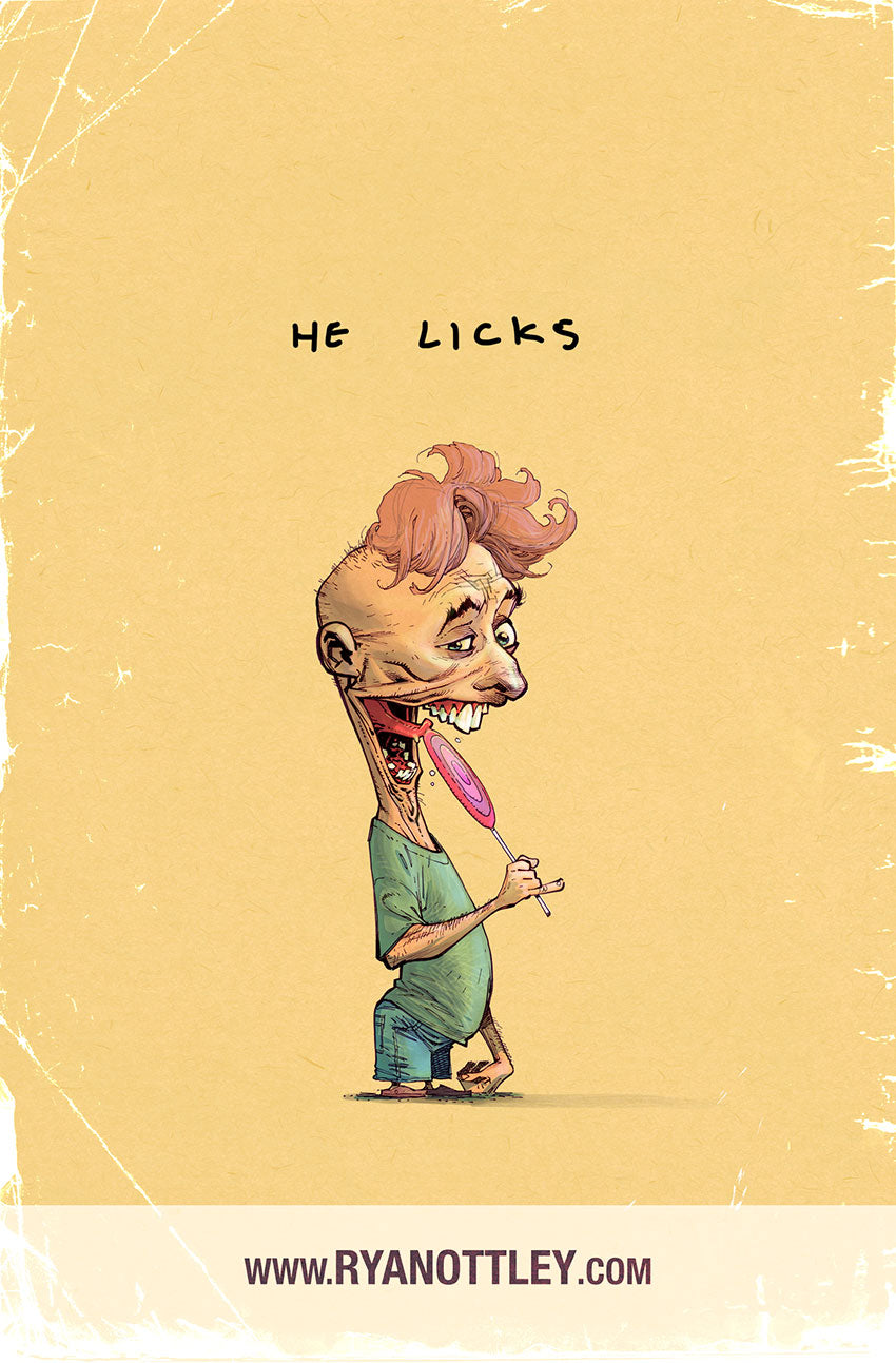 THEY BITE - ART BOOK