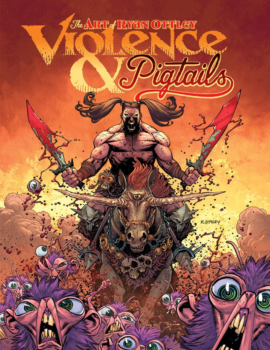VIOLENCE & PIGTAILS - ART BOOK