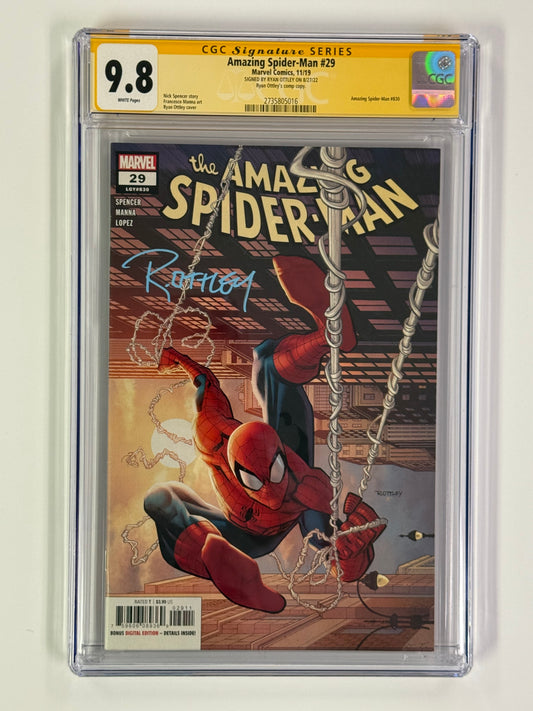 CGC SIGNATURE SERIES 9.8 - THE AMAZING SPIDER-MAN 29