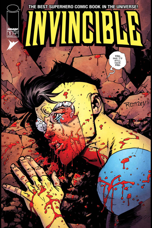 INVINCIBLE ISSUE 1 OTTLEY VARIANT PRE-ORDER (trade-dress foil)